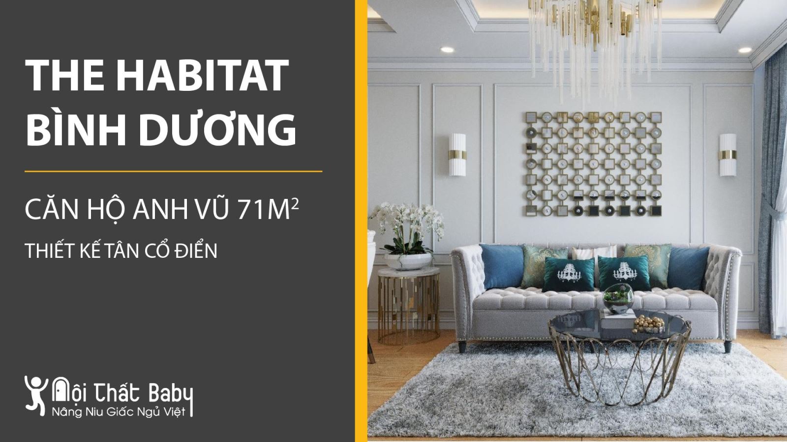 Tổng hợp những mẫu thiết kế nội thất chung cư The Habitat Bình Dương